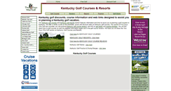 Desktop Screenshot of kentucky.twoguyswhogolf.com